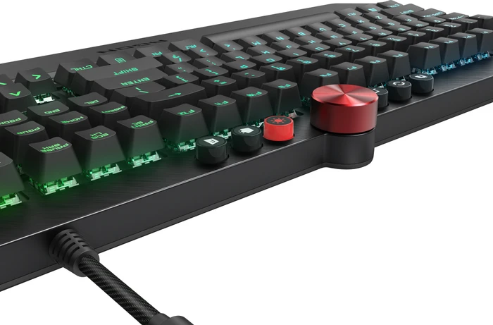 AOC AGON AGK700, LEDs RGB, schwarz, MX RGB RED, USB, DE
