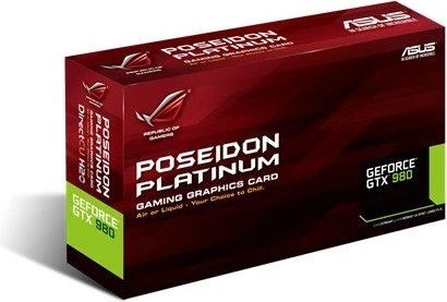 ASUS ROG Poseidon GeForce GTX 980 Platinum, POSEIDON-GTX980-P-4GD5, 4GB GDDR5, DVI, HDMI, 3x DP