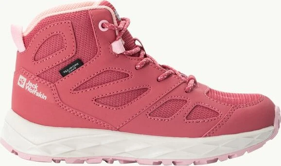 Jack Wolfskin Woodland 2 Texapore Mid soft pink (Junior)