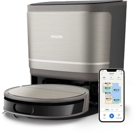 Philips XU9100/10 HomeRun 9000 Series Aqua Saug-/Wischroboter inkl. Absaug-/Reinigungsstation