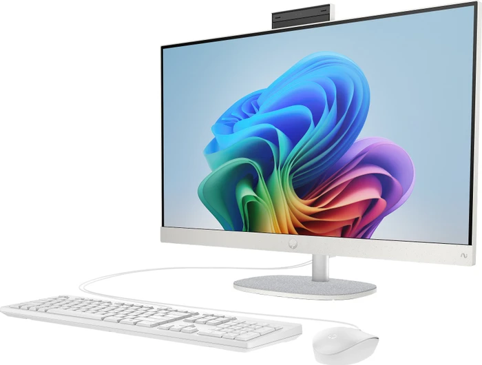 HP All-in-One AI 27-ct2170ng, Starry White, Ryzen AI 7 350, 32GB RAM, 1TB SSD