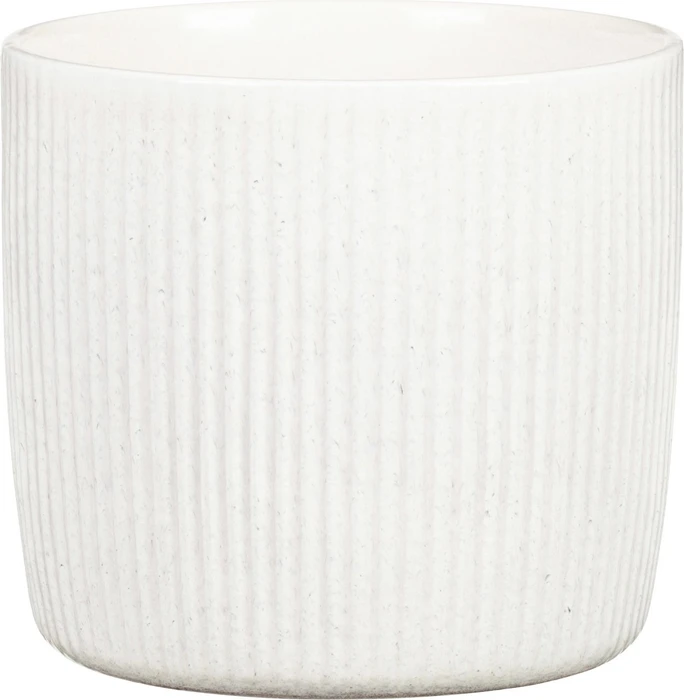 Scheurich Solido Linea Übertopf 12.8cm perla