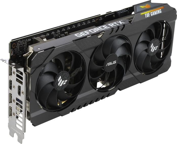 ASUS TUF Gaming GeForce RTX 3060 Ti, TUF-RTX3060TI-8G-GAMING, 8GB GDDR6, 2x HDMI, 3x DP