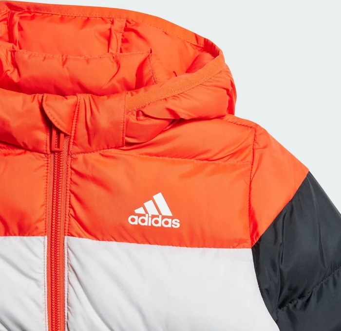 adidas Synthetic Down Funktionsjacke bright red/grey one/black (Junior)