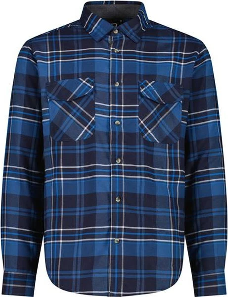 CMP Karomuster Hemd langarm b.blue/royal blue/b.co (Herren)