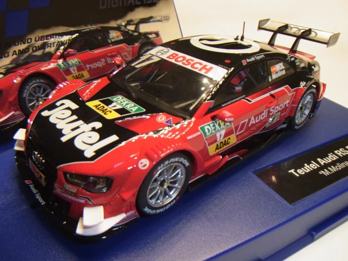 Carrera Digital 132 Audi A5 DTM M.Molina No.17