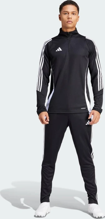 adidas Tiro 24 Trainingshose lang schwarz/weiß (Herren)