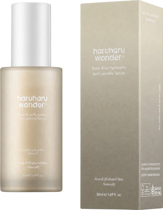 Haruharu Wonder Black Rice Hyaluronic Anti-Wrinkle Serum, 50ml