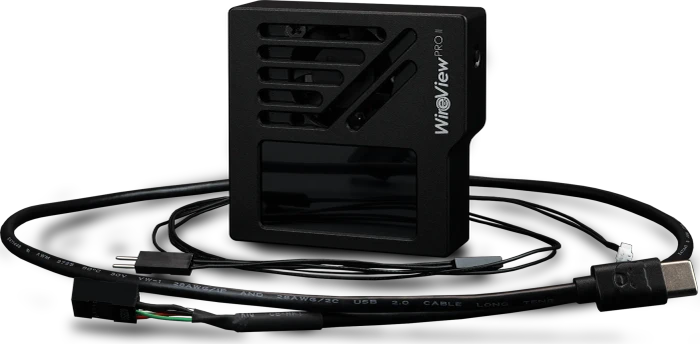 Thermal Grizzly WireView Pro II GPU Normal, 90°, 12V-2x6, Sense-Pins an der Oberseite, schwarz