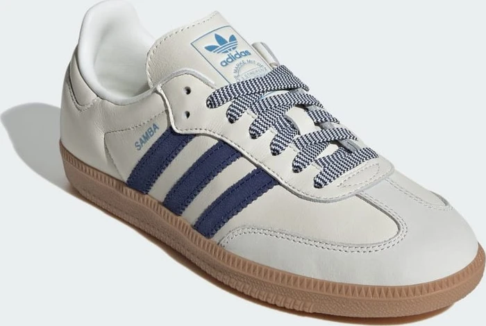 adidas Samba OG off white/dark blue/clear sky (Damen)