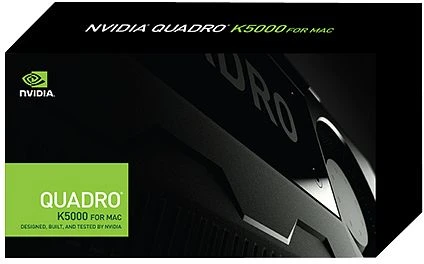PNY Quadro K5000 for Mac, 4GB GDDR5, 2x DVI, 2x DP