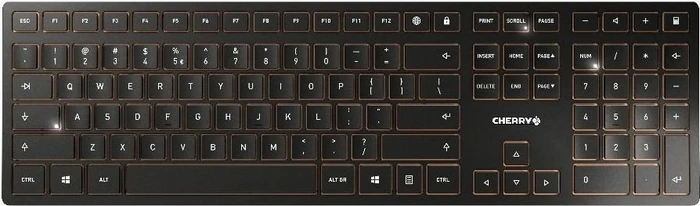 Cherry DW 9000 Slim schwarz/bronze, USB/Bluetooth, CZ/SK
