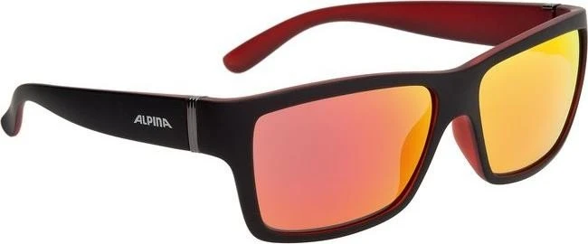 Alpina Kacey schwarz matt-rot/rot-orange