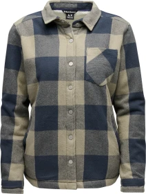 Black Diamond Project Lined Flannel Hemd langarm charcoal/pine smoke (Damen)