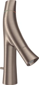Hansgrohe Axor Starck Organic 80 Waschbeckenarmatur mit Ablauffernbedienung brushed nickel