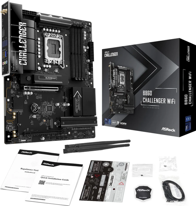 ASRock B860 Challenger WiFi (Intel 1851)