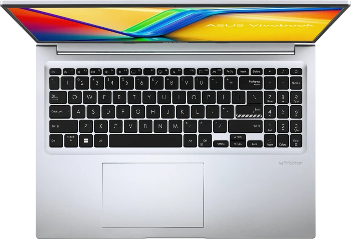 ASUS VivoBook 16 M1605YA-MB601W, Cool Silver (Tastatur schwarz), Ryzen 5 7430U, 16GB RAM, 512GB SSD, DE