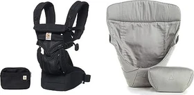 Ergobaby Carrier Omni 360 Cool Air Mesh Babytrage onyx black