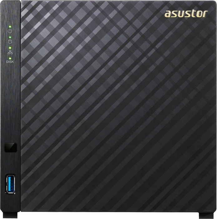 Asustor AS1004T, 512MB RAM, 1x RJ-45 1000Base-T, 2x USB-A 3.0