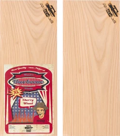 Axtschlag Holzplanke XL Kirsche, 2 Stück