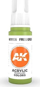 AK-Interactive 3rd Gen Acrylic Colors Acrylic Modelling Colors frog green, 17ml