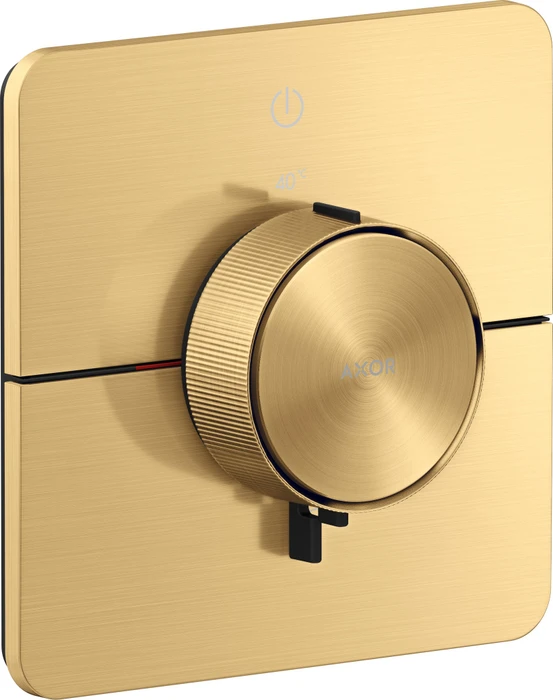 Hansgrohe Axor ShowerSelect ID softsquare Thermostat für 1 Verbraucher brushed gold optic