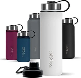 720°DGREE noLimit Steel Insulated Isolierflasche 710ml snow white