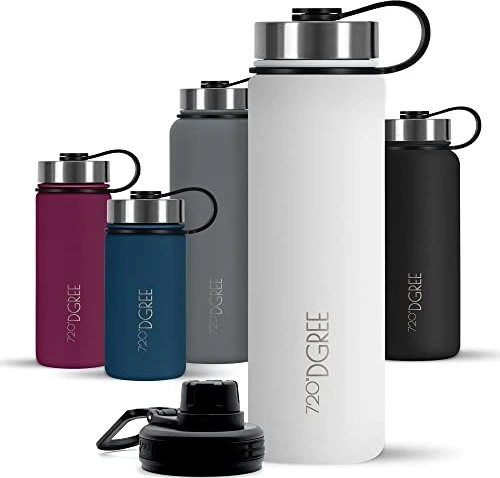 720°DGREE noLimit Steel Insulated Isolierflasche 710ml snow white
