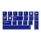 Akko 3068B Plus, Blue on White, LEDs RGB, CS Jelly PINK, USB/Bluetooth, DE Vorschaubild