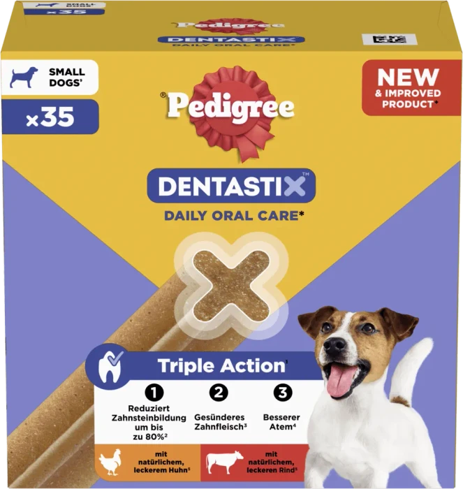 Pedigree Dentastix, Daily Oral Care kleine Hunde, 35 Stück