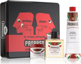 Proraso Vintage Red Creme 100ml + Rasiercreme 150ml + AS 100ml + Box Geschenkset