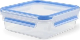 Emsa Clip&Close quadratisch Aufbewahrungsbehälter 850ml blau
