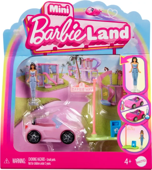 Mattel Barbie - Mini Barbieland Puppe und Carbrio