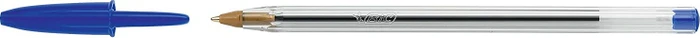 BIC Cristal Original medium Kugelschreiber blau/transparent