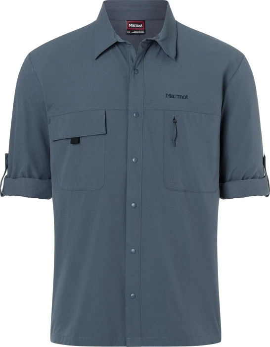 Marmot AirExchange UPF 40 Hemd langarm thunderhead (Herren)
