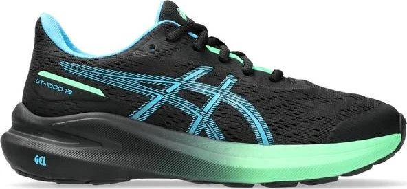 Asics GT-1000 13 GS black/digital aqua (Junior)