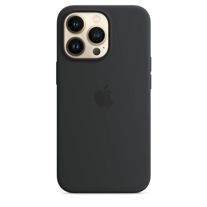 Apple Silikon Case mit MagSafe für iPhone 13 Pro Mitternacht