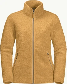 Jack Wolfskin High Curl Jacke amber gold (Damen)