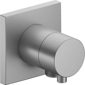 Keuco IXMO 59556 Comfort 2-Wege Umstellventil mit Schlauchanschluss eckig aluminium-finish
