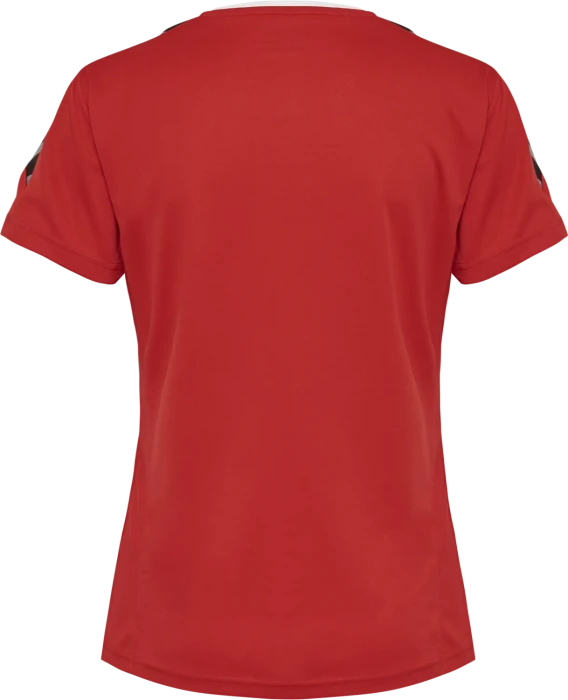 hummel Authentic Poly Jersey Funktionsshirt kurzarm rot (Damen)