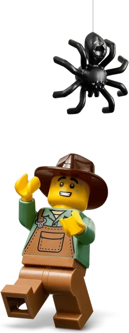 LEGO Halloween - Pickup mit Halloweenkürbis