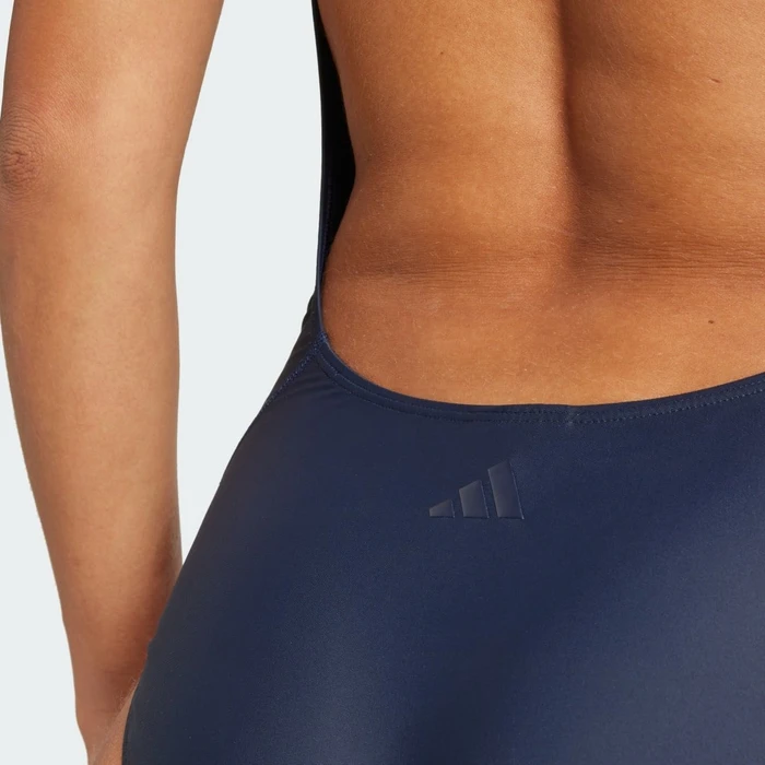 adidas 3-Streifen Rubber Graphic Badeanzug legend ink (Damen)