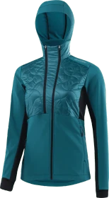 Löffler Hooded Grace PL60 Hybrid Funktionsjacke blue coral (Damen)