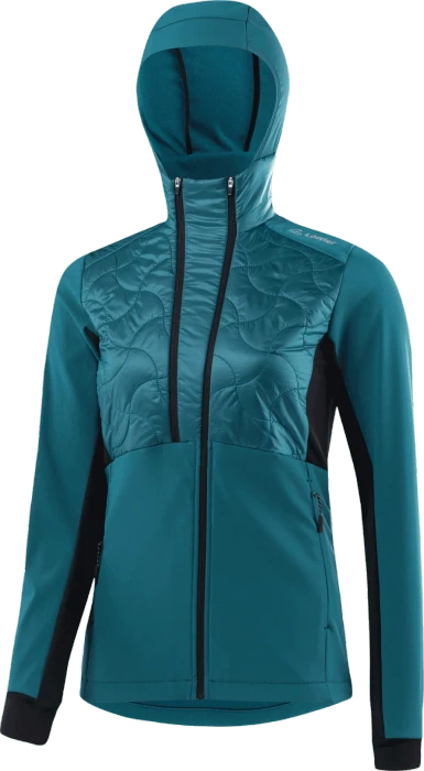 Löffler Hooded Grace PL60 Hybrid Funktionsjacke blue coral (Damen)