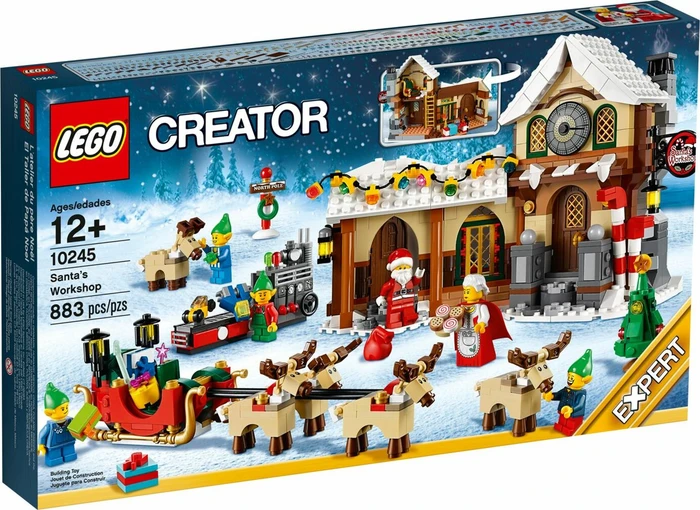 LEGO Creator Expert - Weihnachtliche Werkstatt