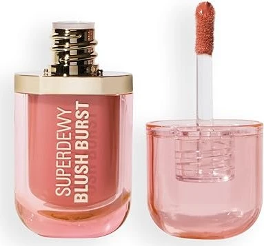 Revolution Beauty Superdewy Liquid Blush Burst peach spritz, 4.2ml