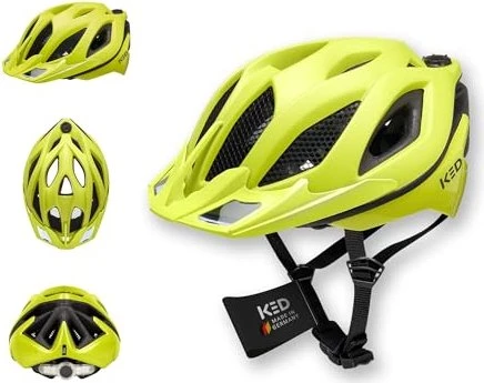 KED Spiri II Trend Helm gelb/grün matt
