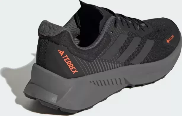 adidas Terrex Soulstride Flow GTX core black/grey six/impact orange (Herren)