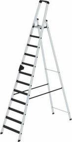 Günzburger Steigtechnik clip-step R13 Stufen-Stehleiter, 12 Stufen