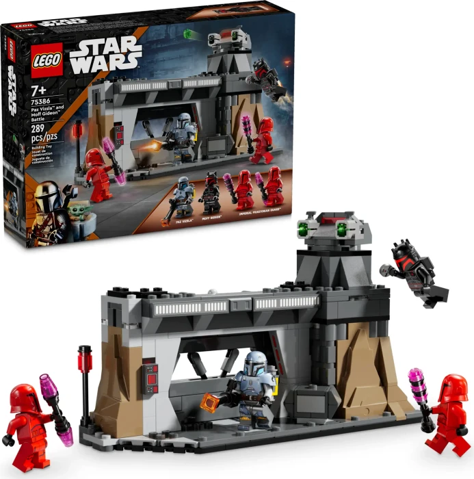 LEGO Star Wars - Duell zwischen Paz Vizsla und Moff Gideon